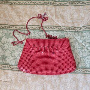 Small Red sequined purse